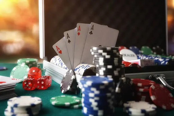 Live Blackjack table interface on japritoto slot with dealer and player positions